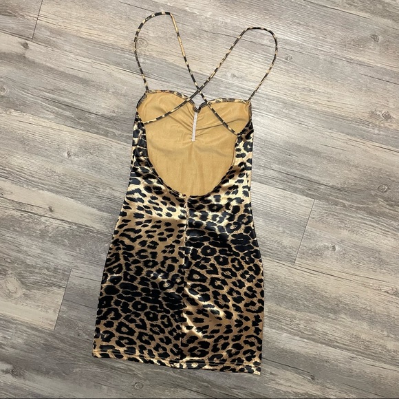Leopard Mini Dress - Picture 3 of 5